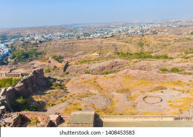 Cityscape Ariel View Of Jodhpur City, Rajasthan