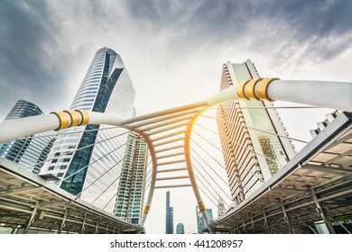 Cityscape In Bangkok Thailand, South East Asia.