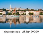 Cityscape of Budapest featuring the Fisherman