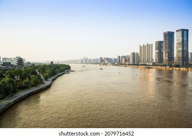 The Cityscape Of Changsha, China