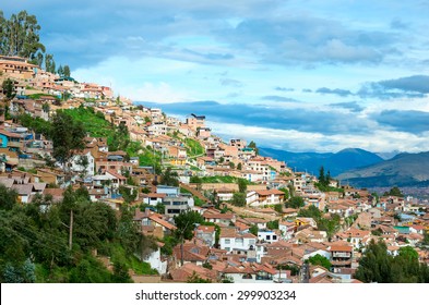 Cityscape Of Cusco In Peru