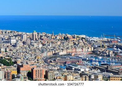 Cityscape Of Genoa, Italy