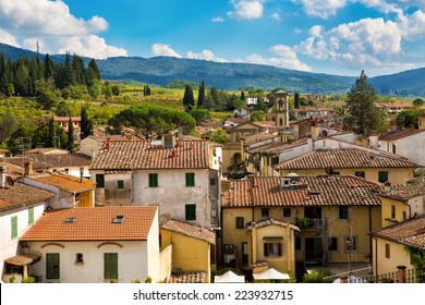 Cityscape Of Greve In Chianti, Tuscany, Italy