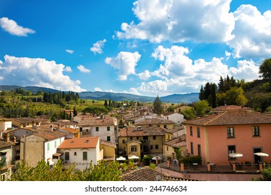 Cityscape Of Greve In Chianti, Tuscany, Italy