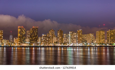 Cityscape of Honolulu Hawaii