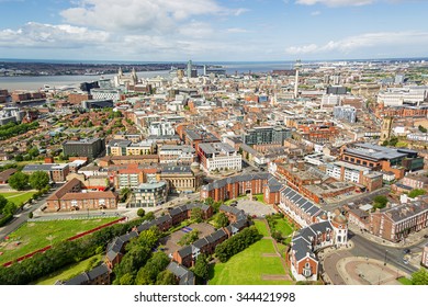 Cityscape Of Liverpool (England)