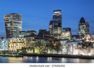 Cityscape London Night Uk Stock Photo 274206332 | Shutterstock