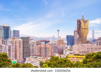 Cityscape Of Macao (macau), China