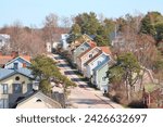 The Cityscape of Mariehamn in Aland