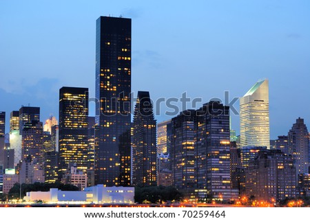 Similar – Foto Bild Blick über New York City in Midtown Manhattan