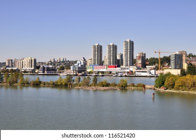 Cityscape Of New Westminster, BC