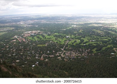 Cityscape On Top Of Cheyenne Mountain