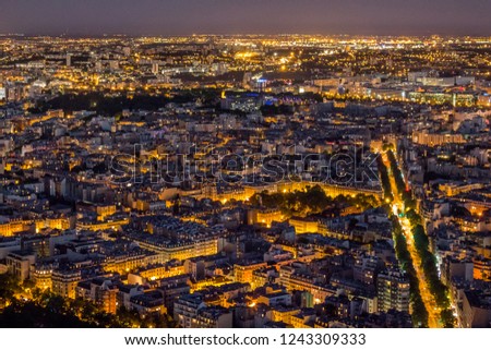 Similar – Gargoyle on Notre Dame In Paris at sunset