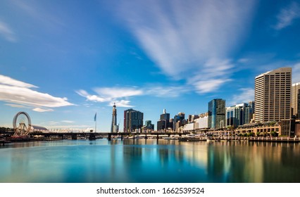 Cityscape at Pier 26 and Darling Harbour in Sydney, Australia. - Shutterstock ID 1662539524