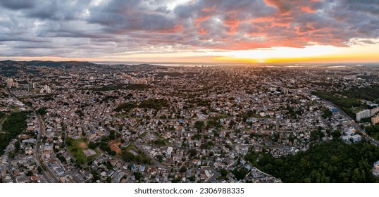 Cityscape of Porto Alegre, Rio Grande do Sul, Brazil