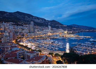 Cityscape of the principality on Monaco
