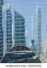 Cityscape Reflection Vertical
