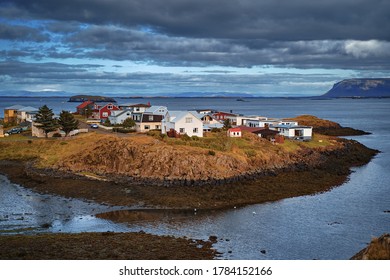 Cityscape Of Stykkisholmur Town, West Iceland, Snaefellsnes (Snæfellsnes) Peninsula