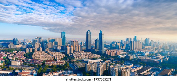 Cityscape of Suzhou City, Jiangsu Province, China