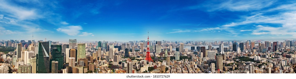 Tokyo Skyline Panorama Images Stock Photos Vectors Shutterstock