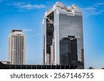 
Cityscape of Umeda in Osaka on a clear day