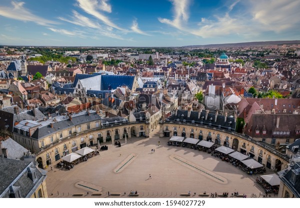 Cityscape View Dijon Liberation Plaza Dijon Stock Photo Edit Now