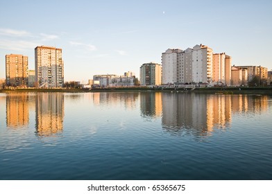 Cityscape Of Warsaw, District Praga