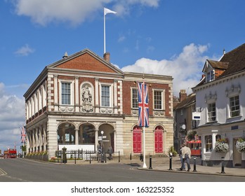 Cityscape With The Windsor Guildhall