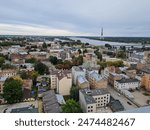 Cityview about Riga Latvia Landscape