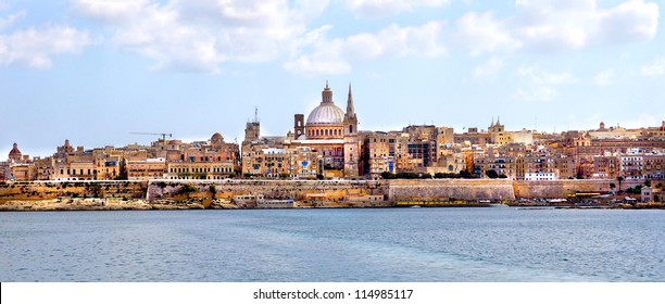 Cityview Capital City Malta Valetta His Stock Photo Shutterstock