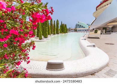 Ciudad de las Artes y las Ciencias de Valencia.Valencia City of Arts and Sciences. High quality photo  - Powered by Shutterstock