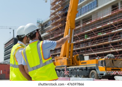 Civil Engineer During A Site Visit