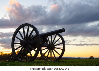 Civil War Battlefield Cannon