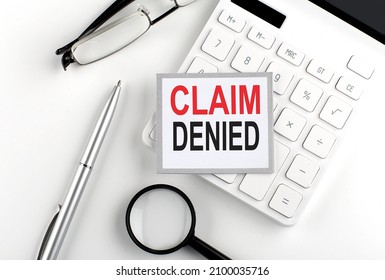 572 Claim denial Images, Stock Photos & Vectors | Shutterstock