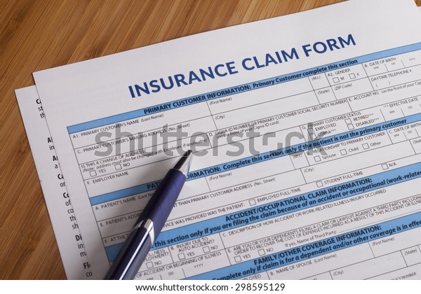 Claim form for fill\
out