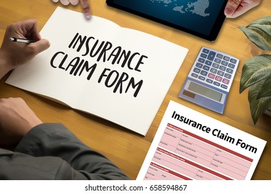 CLAIMS Health insurance form , Business Concept , Insured Claims Emergency Condition - Shutterstock ID 658594867