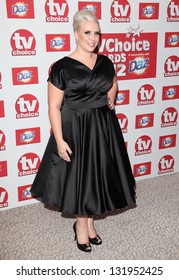 Claire Richards Arriving For The 2012 TVChoice Awards, At The Dorchester Hotel, London. 10/09/2012. Picture By:  Alexandra Glen