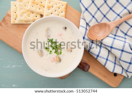 Clam chowder