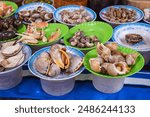 Clamfish at Xa Tay Market in Cholon (Saigon Chinatown), Ho Chi Minh City, Vietnam.