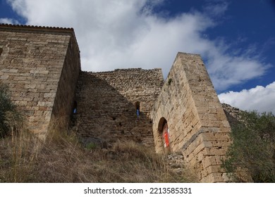 Claramunt castle, La Pobla de Claramunt, Anoia, Barcelona - Shutterstock ID 2213585331