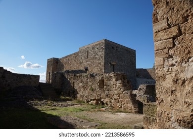 Claramunt castle, La Pobla de Claramunt, Anoia, Barcelona - Shutterstock ID 2213586595
