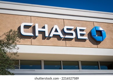 Claremont, CA – Oct 19, 2022: JPMorgan Chase Bank Is An American Consumer And Commercial Banking Subsidiary Of The U.S. Multinational Banking And Financial Services Holding Company, JPMorgan Chase.