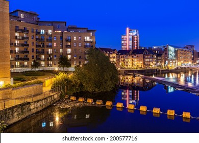 Clarence dock is the newly developed in Leeds city centre, England