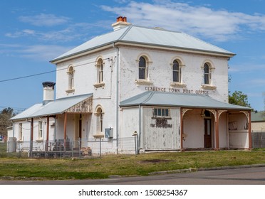 Clarence Town, NSW, Australia - Sept 18, 2019: Old Post Office Building In Clarence Town, A Small Village In The Dungog Shire,  In The Hunter Region Of New South Wales, Australia.