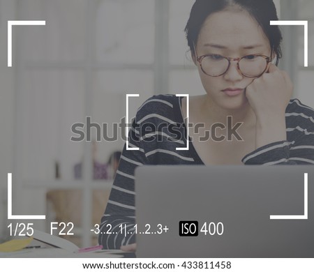 Clarity Concentrate Determine Focal Point Vision Concept