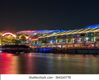 Clarke Quay At Night