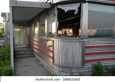 CLARKS HILL, INDIANA - Abandoned Road Side Diner, 11437 US-52, Clarks Hill, IN 47930