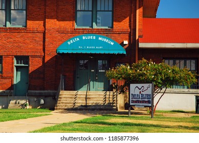 Clarksdale, MS, USA July 20 The Delta Blues Museum Continues To Honor The Legacy Of Blues Music In Clarksdale, Mississippi