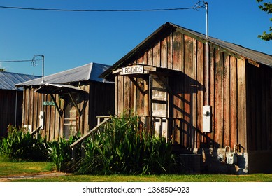 Clarksdale, MS, USA July 20 Clapboard Shacks Still Stand In Rural Areas Near Clarksdale, Mississippi