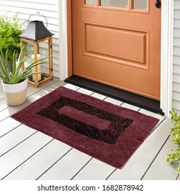 Classic & Beautiful Colorful Woolen & Cotton Doormat For Home Entrance And Bathroom Door Mat For Interior Decoration